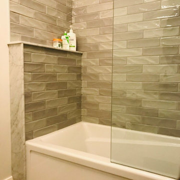 Glass Tile Bathroom