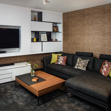 Cozy TV room