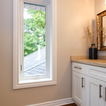 Pleasant Bathroom with New Window - Renewal by Andersen Greater Toronto