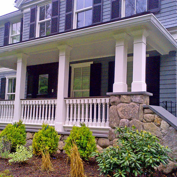 Custom Porch Railing in Weston, MA