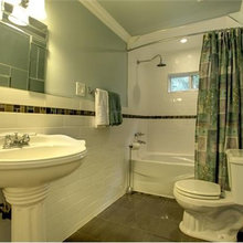 tile ribbon around room