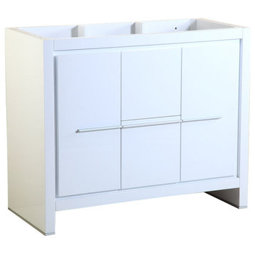 Allier 40" Bathroom Cabinet, Base: White, Base Only
