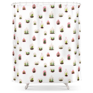 Butch Mclogic S 8 Bit Guide To Gay Labels Shower Curtain