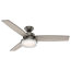 Hunter Fan Company 52" Sentinel Brushed Slate Ceiling Fan With Light and Remote