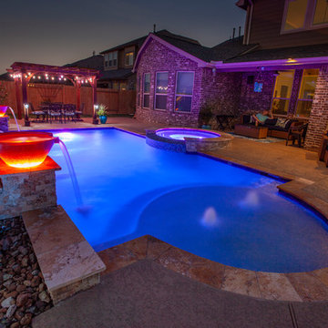 Pool & Spa Combo | Cypress, TX