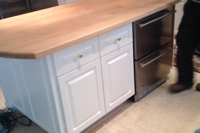 Example of a trendy home design design in Richmond