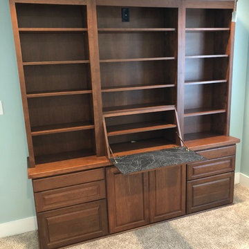 Home Office with slant front secretary desk
