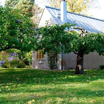 Romantisk trädgård