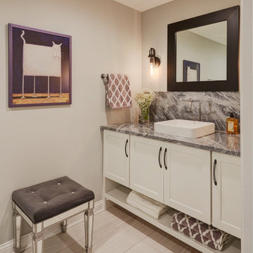 Beautiiful Beautiful Basement Transformation - New Kitchen, Bar, and Bathroom