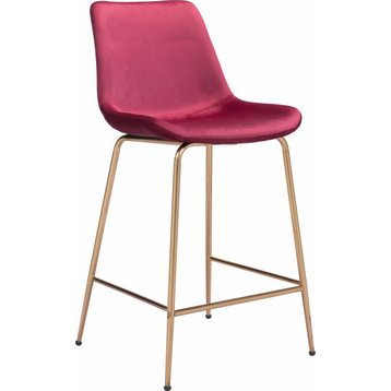 Sabana Counter Chair - Red