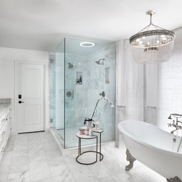 Diamond Crystal Quartzite Bathroom