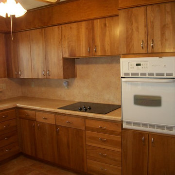 Solid Maple Kitchen With Solid Slab Doors