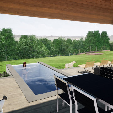 Pour se projeter avant la construction d'une maison...