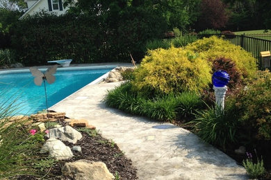 Stamped Concrete Pool Patios