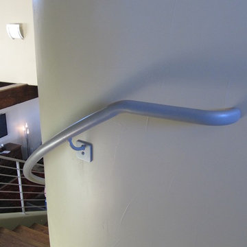 Sleek and Simple Steel Railings