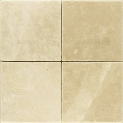 6x6 Botticino Fiorito Marble Tile Honed - Home Accessories & Decor