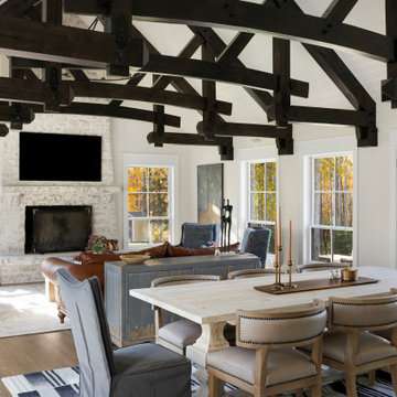 Natural Light Infused Living Room
