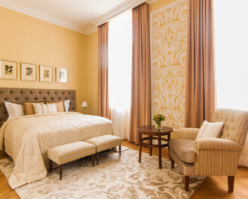 Apricot Bedroom Design Ideas, Remodels & Photos | Houzz