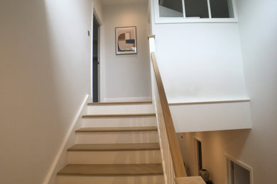 This is an example of a small contemporary home in London.