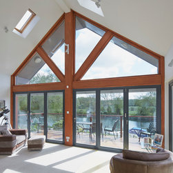 Origin Bi-fold Waterside Project - Screen Doors