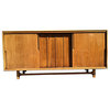 Consigned Scandinavian Style 12-Drawer Credenza