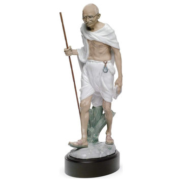 Lladro Mahatma Gandhi Figurine 01008417