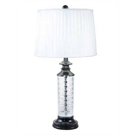 Overland 24% Lead Crystal Table Lamp