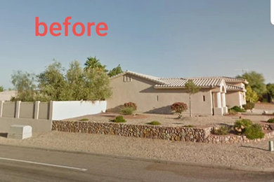 Example of a home office design in Phoenix