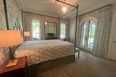 Bedroom - french country bedroom idea in Bridgeport