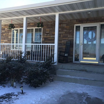 Steel Siding and Shakes w/ Stone