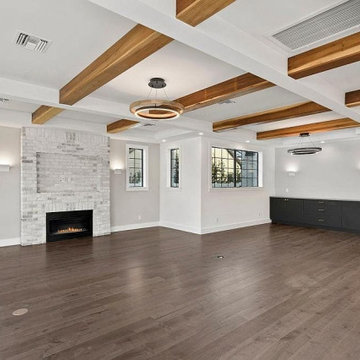 Coffered Ceiling For This Modern Home Renovation Project in Union City, CA
