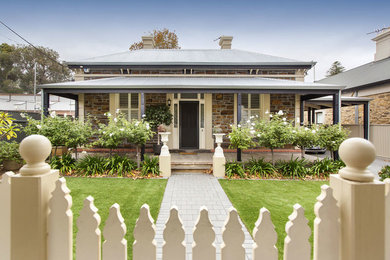 Photo of a beach style exterior in Adelaide.