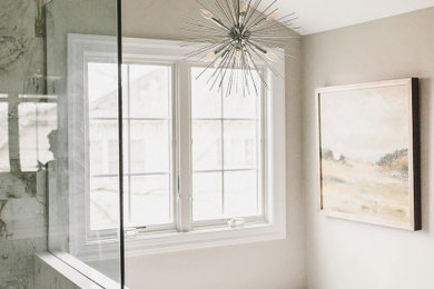 Bathroom - transitional bathroom idea in Baltimore