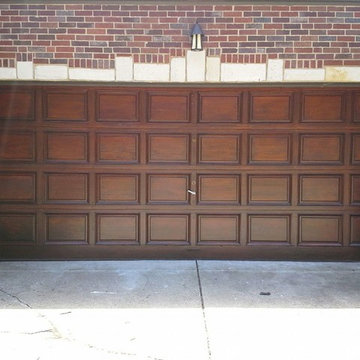 Doug Fir Garage Door – After Refinishing