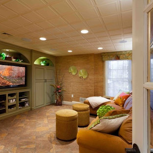 Design ideas for a world-inspired basement in Other.