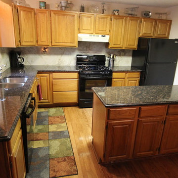 Granite Countertop and Tile Backsplash ~ Stow, OH