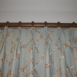 Former Draperies Make New Pair - Curtain Rods
