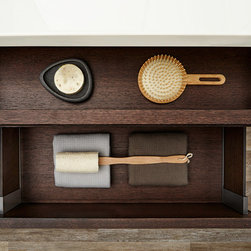 Frame Linea Collection in Oak Coffee Bean - Bathroom Vanities And Sink Consoles