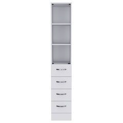 Leist Teamson Home Conner 27 x 32 Floor Storage Cabinet, White