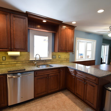 Kitchen With Built In Banquette Seating