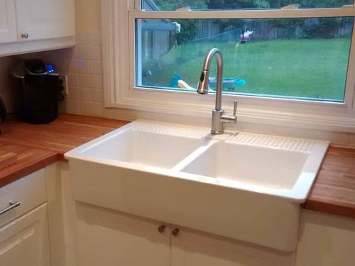 Butcher Block Sink Combo Sealing, How To Waterproof A Butcher Block Countertop