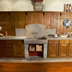 Kitchen Stone Sinks Antique (Mediterranean Style) - Kitchen Sinks