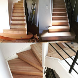 Timber Staircase - Hardwood Flooring