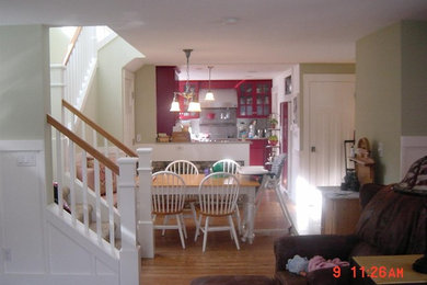 Inspiration for an eclectic living room remodel in Seattle