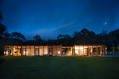 Example of a trendy exterior home design in Other