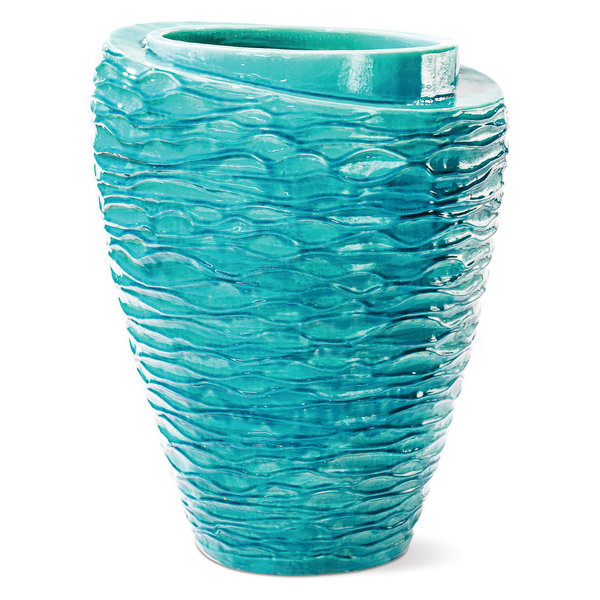 Seasonal Living Tranche Vase 308gu363p2 Color Aquamarine Shefinds