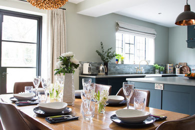 Inspiration for a classic kitchen in Kent.