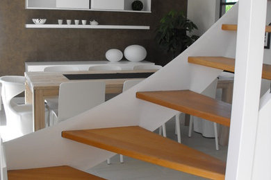 Idée de décoration pour une salle de séjour design.