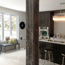 Cladded Reclaimed Barnboard Beam - Screens And Room Dividers