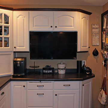 Kitchen Design: Open Concept Style, Mid Continent Cabinetry, Soapstone Counter